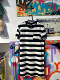 Vestido Blanco Y Negro