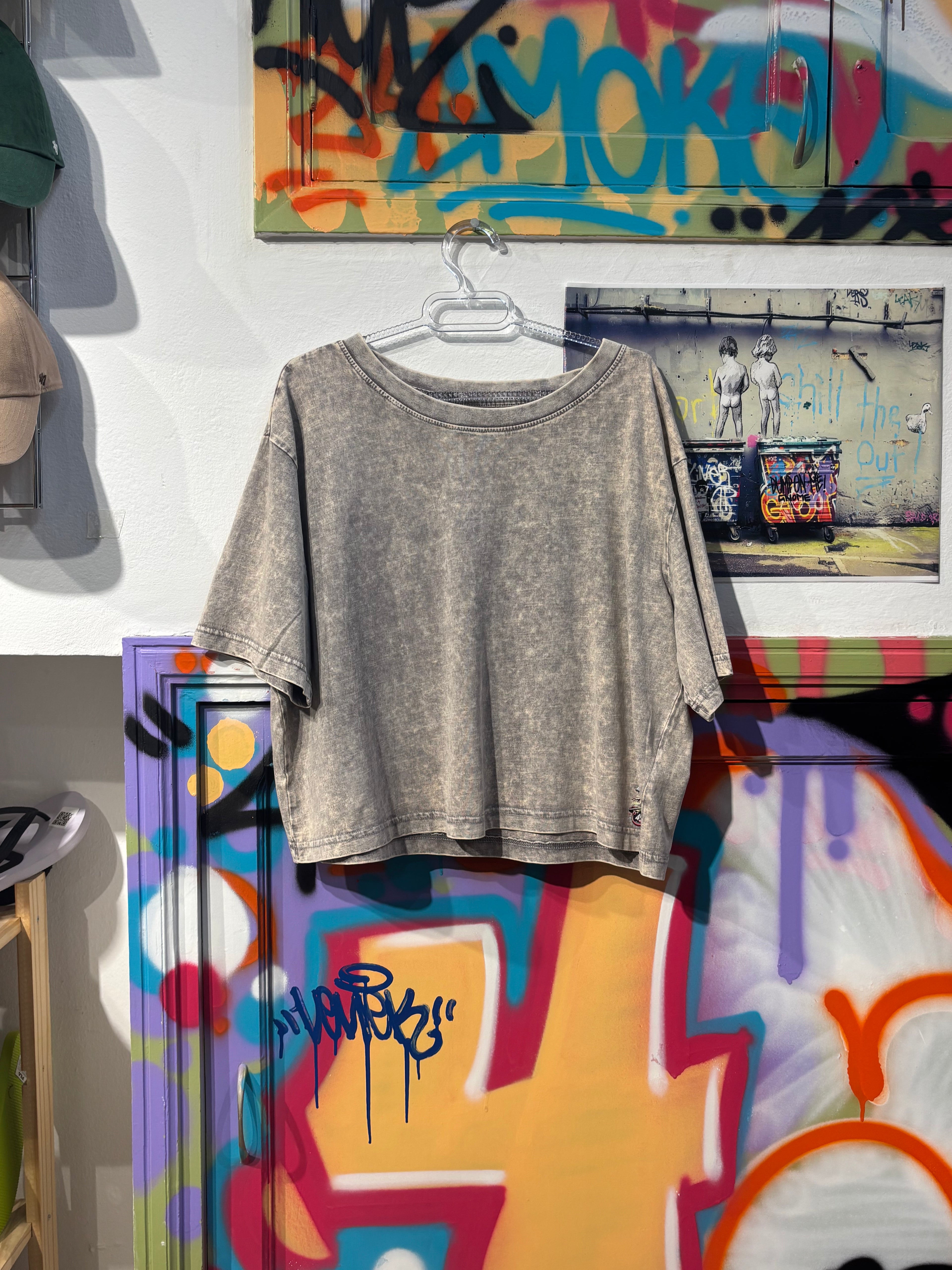 Crop top Gris 4S