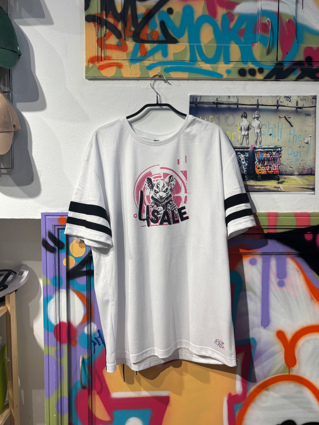 Camiseta Blanca Deportiva 4S