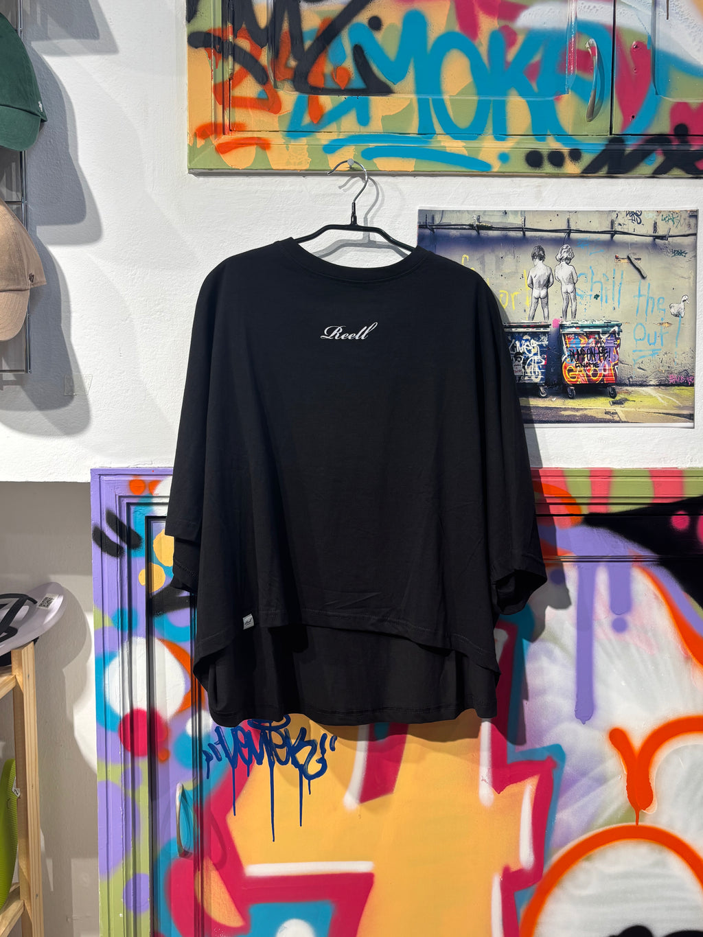 Crop Top Negra Reell