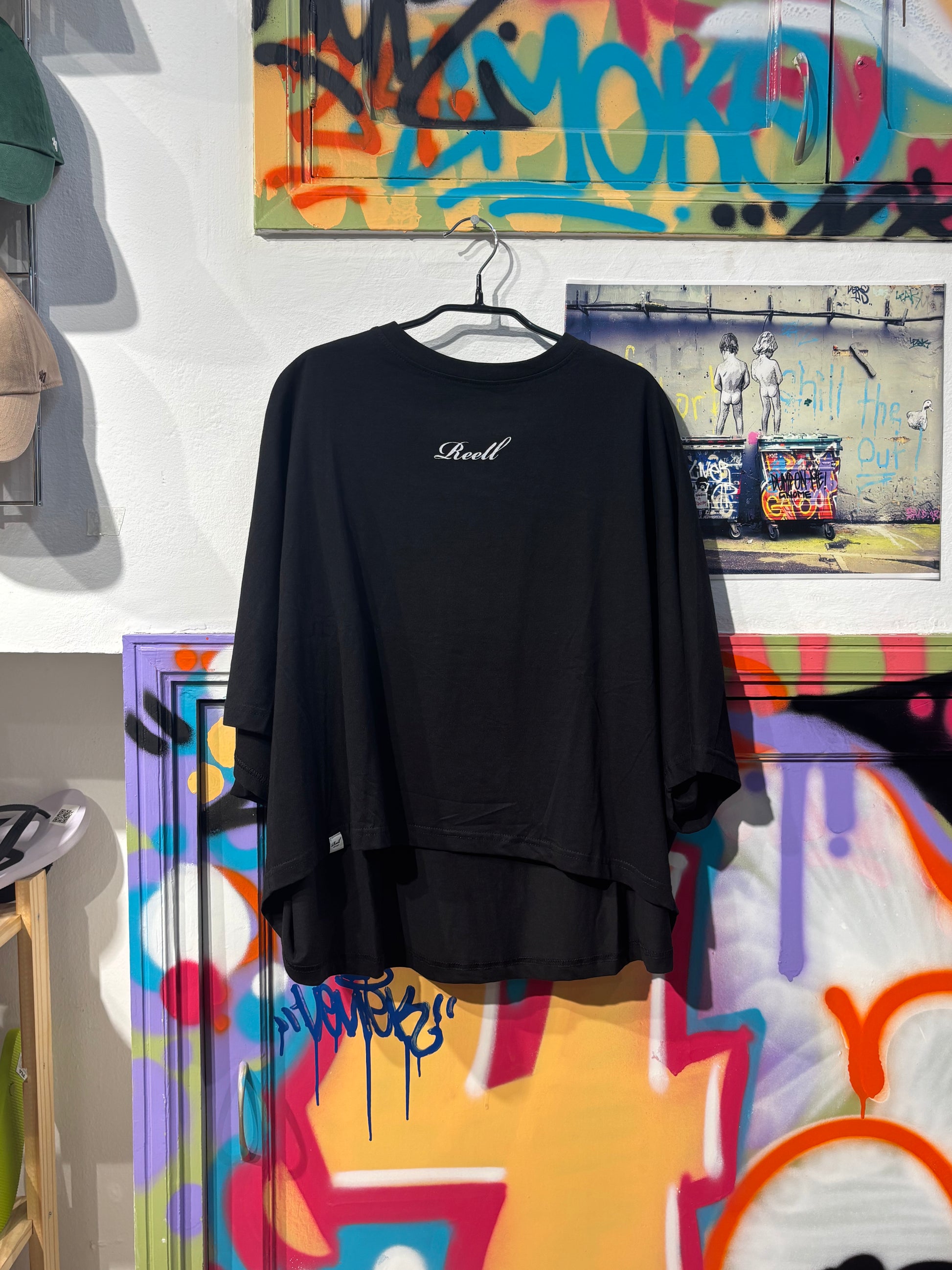 Crop Top Negra Reell