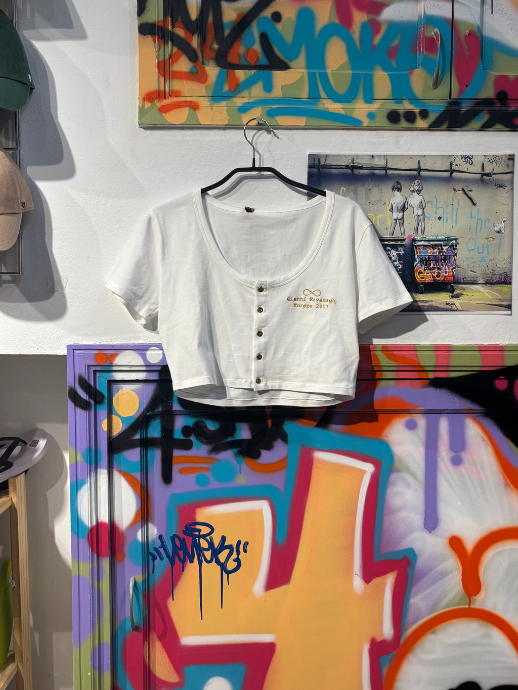 Top Blanco Gianni Kavanagh