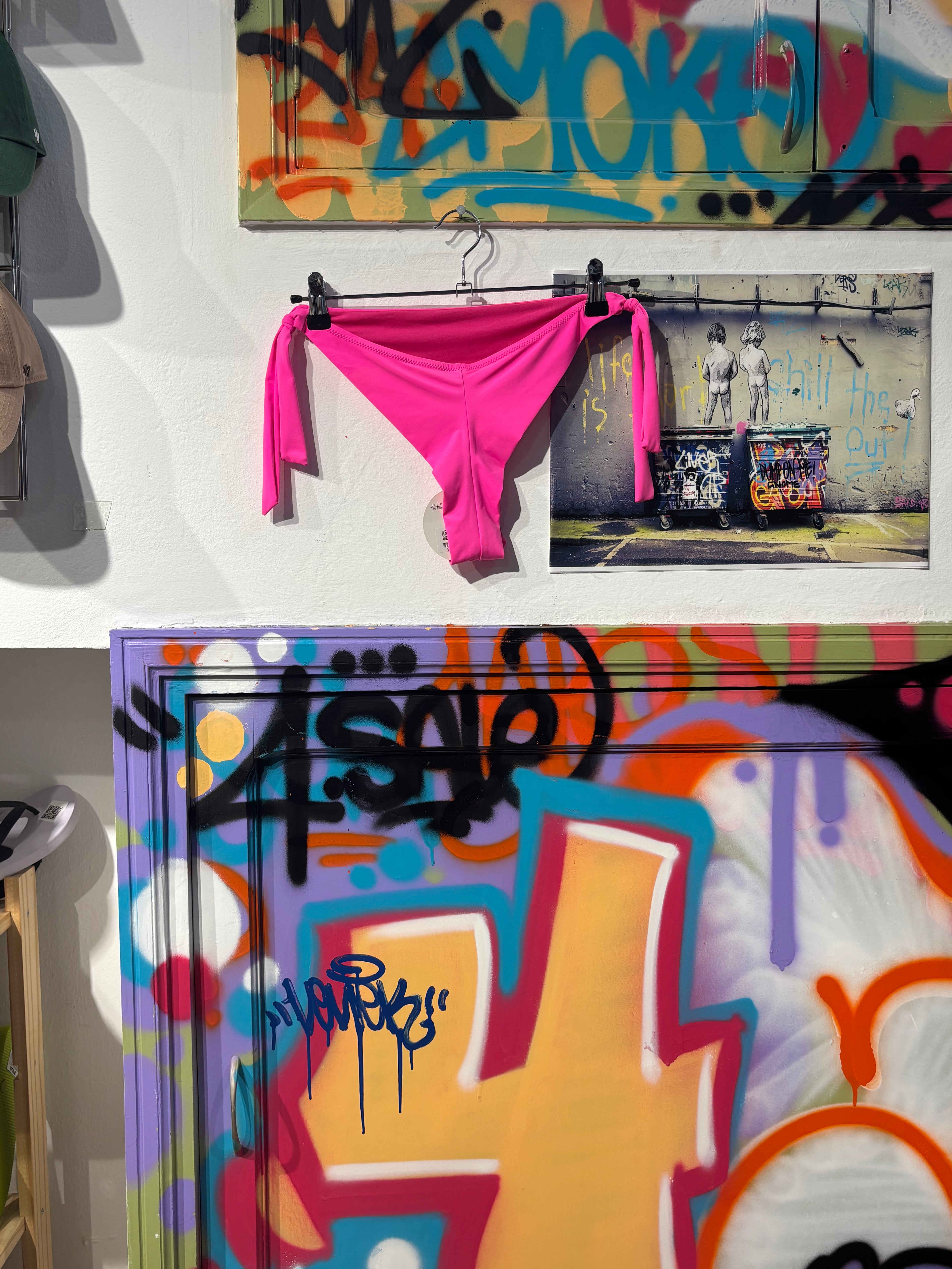 Tanga De Baño Rosa