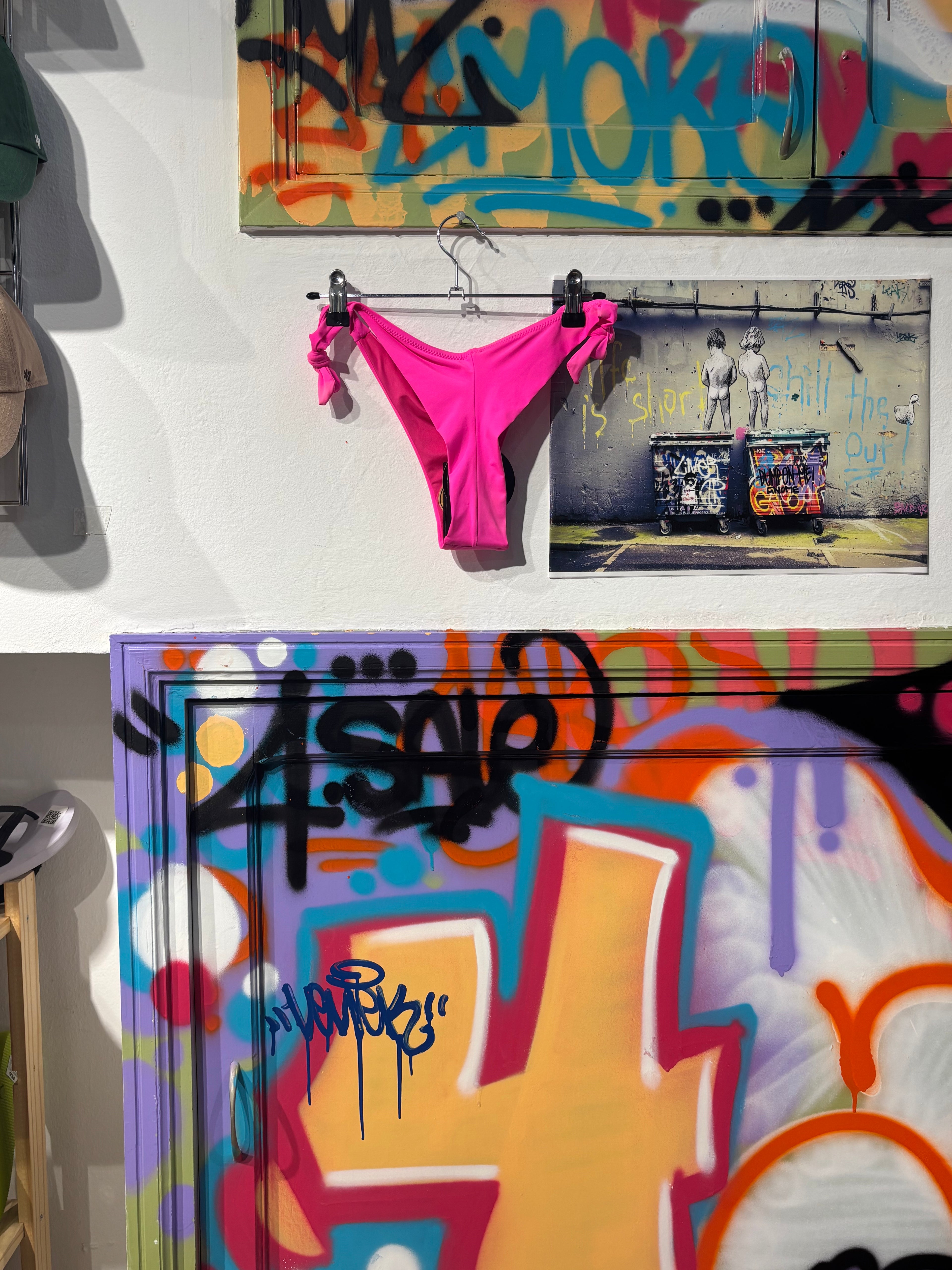 Tanga De Baño Fucsia