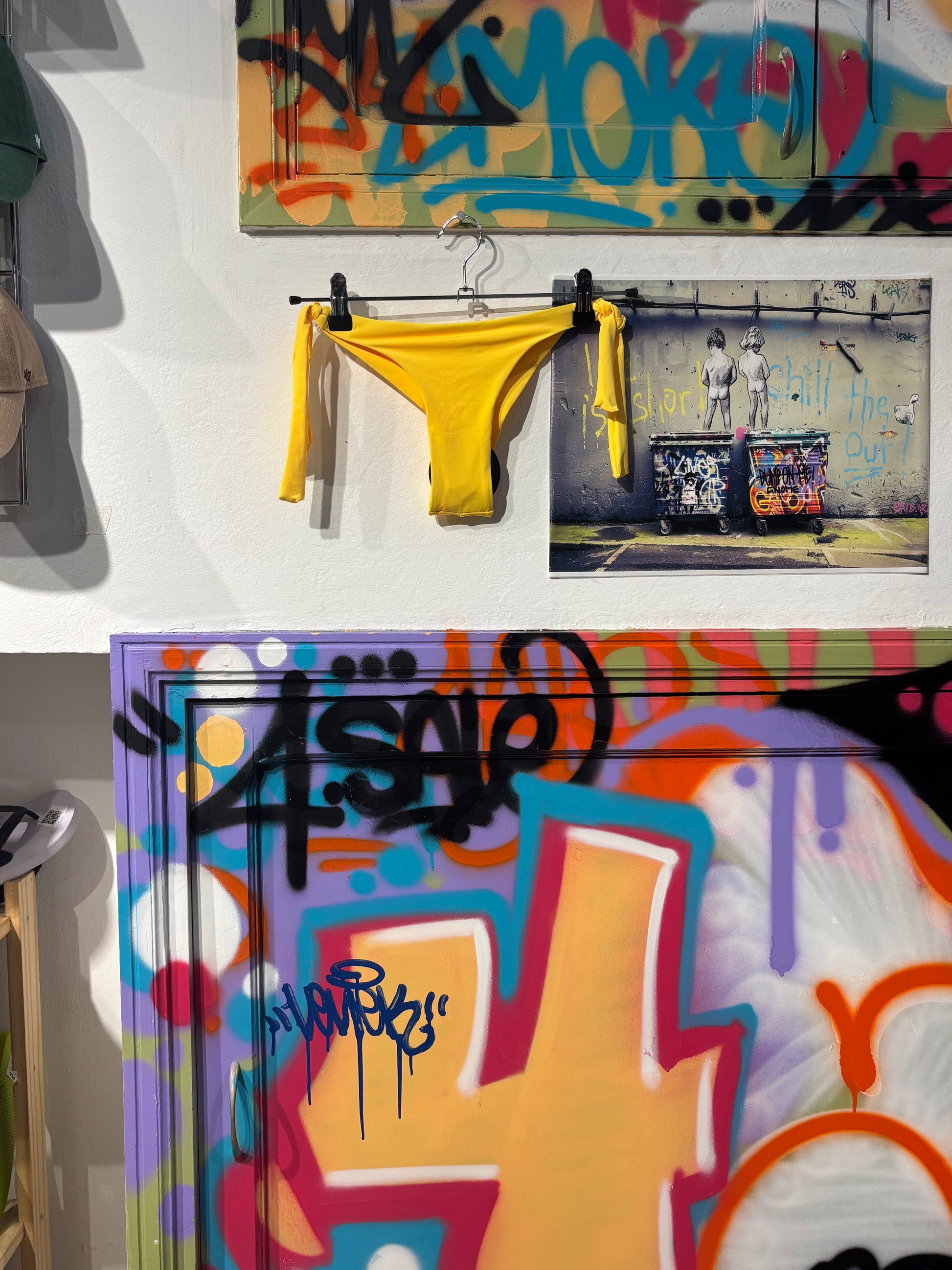 Tanga De Baño Amarillo