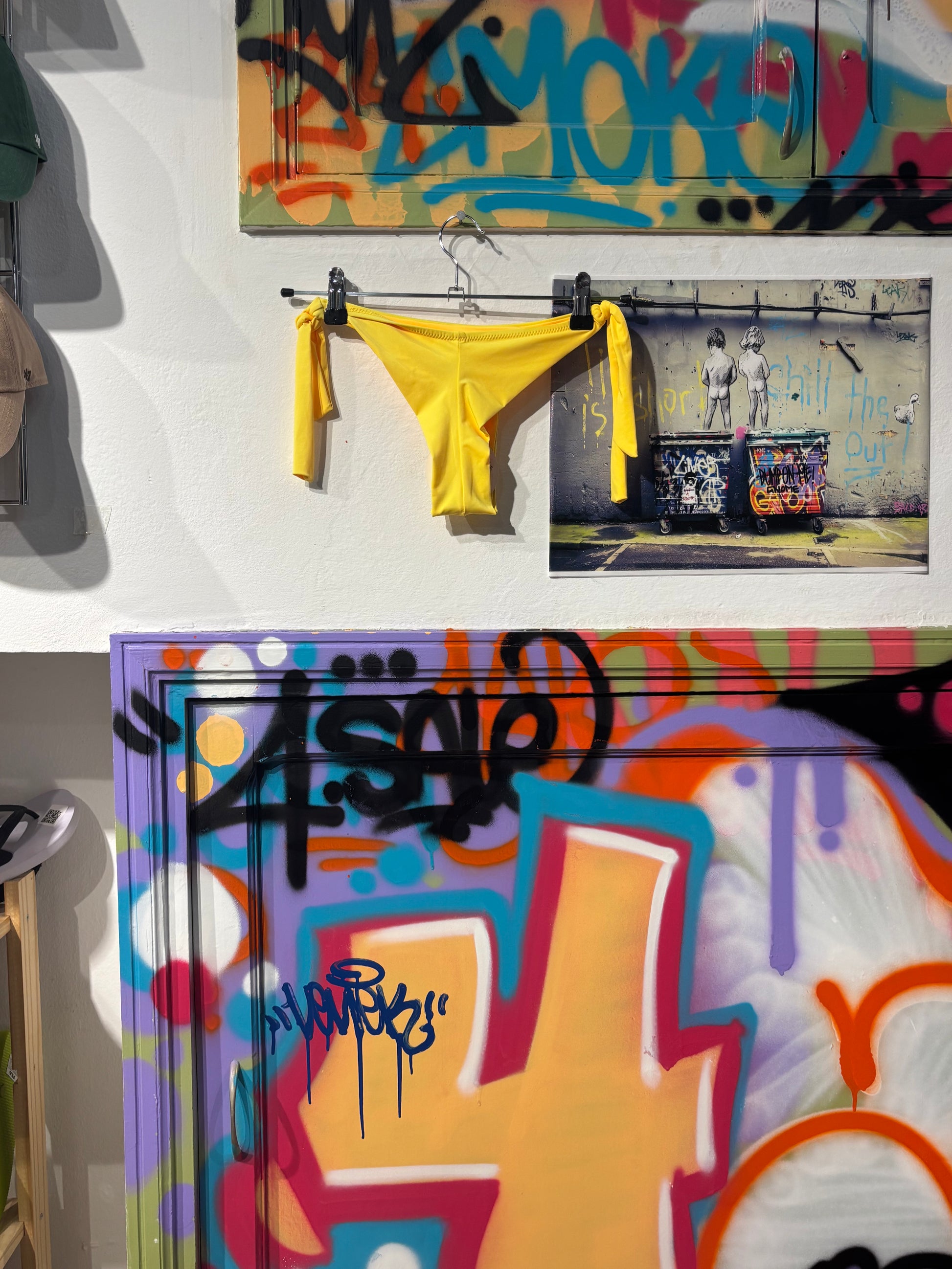 Tanga De Baño Amarillo