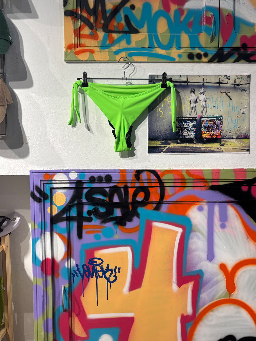 Tanga De Baño Verde