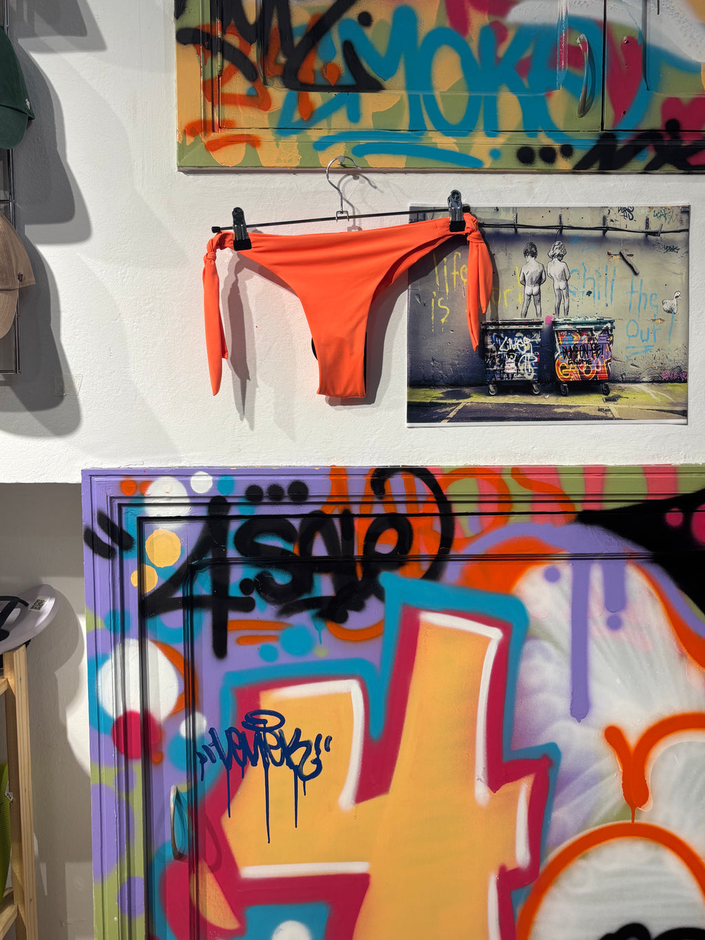 Tanga De Baño Naranja