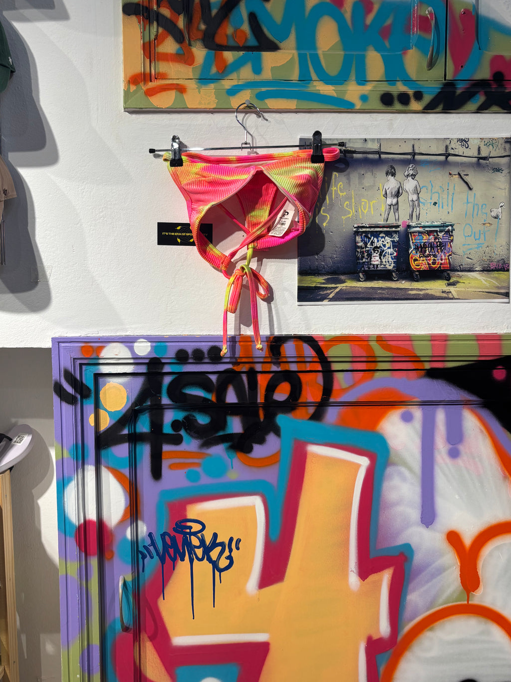 Bikini Rosa Y Amarillo