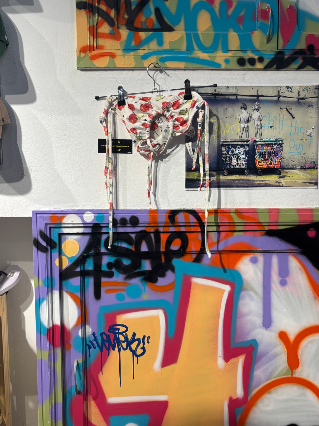 Bikini Blanco De Manzanas