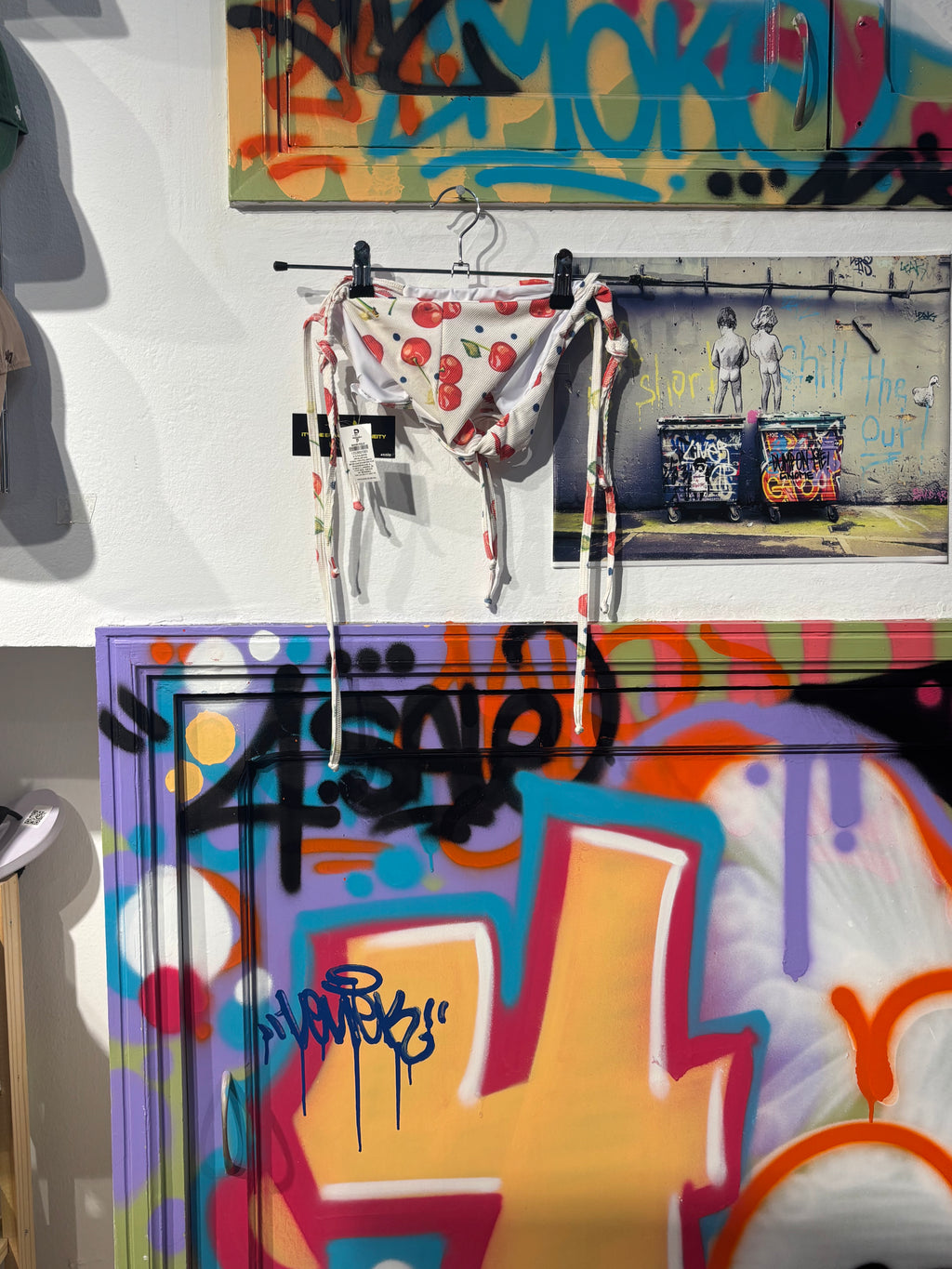 Bikini Blanco De Manzanas