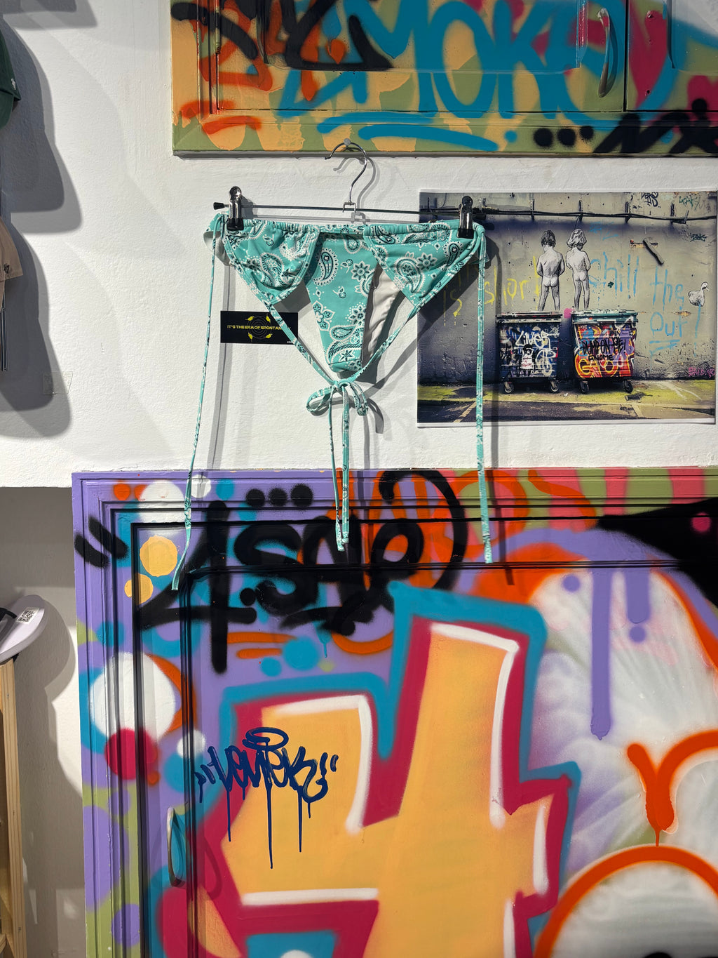 Bikini Turquesa Tribal