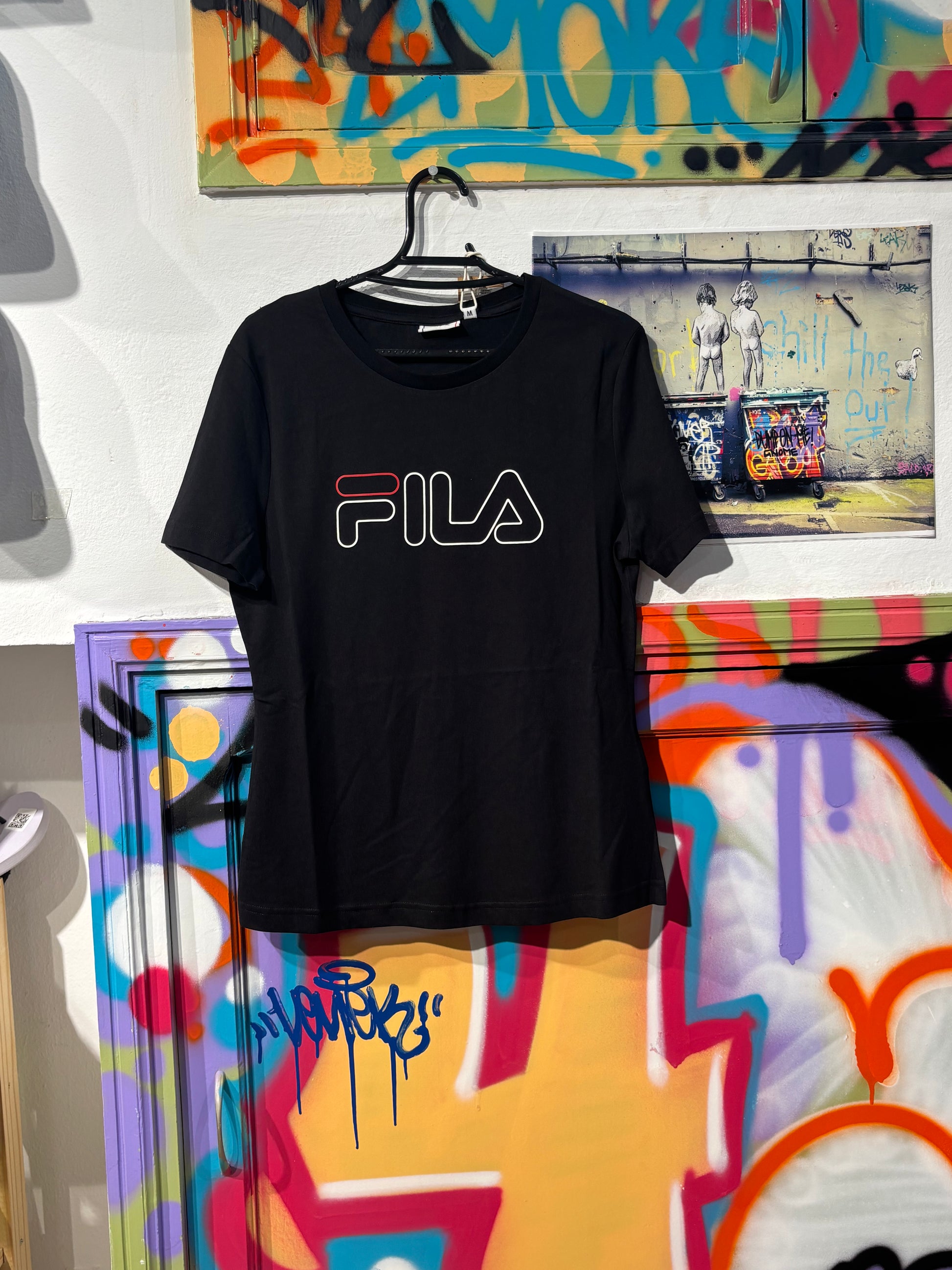 Camiseta Fila Negra
