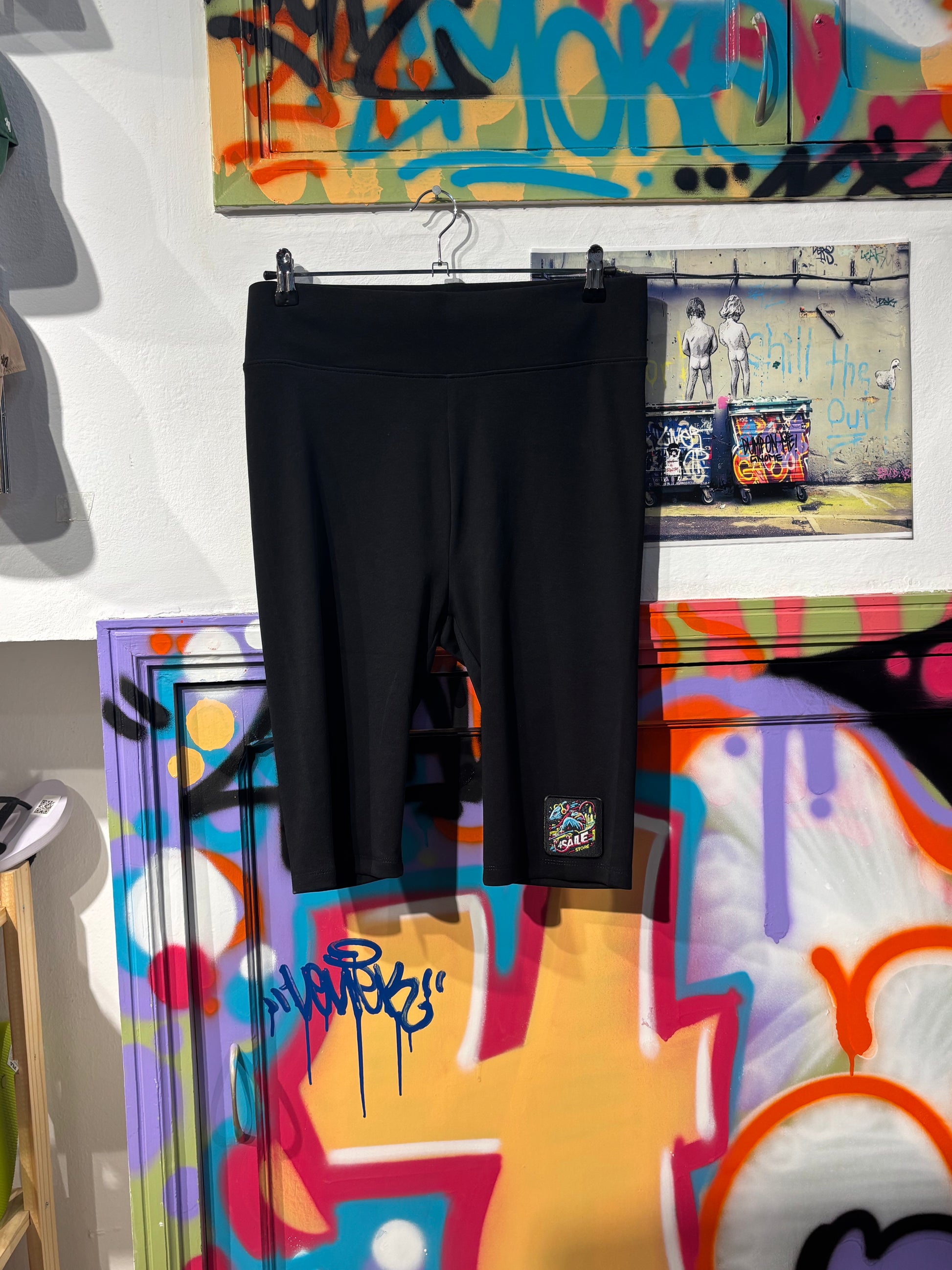 Legging Corto Negro 4S