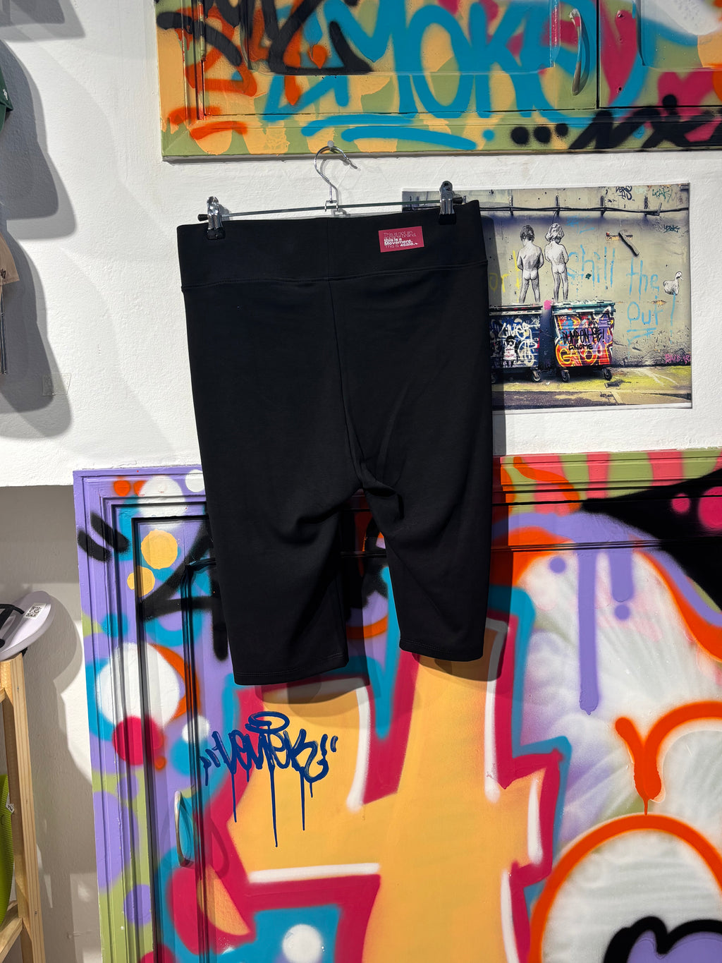 Legging Corto Negro 4S