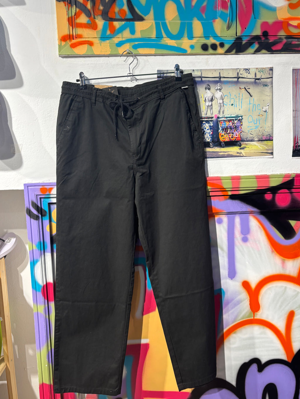 Pantalón Negro Ancho