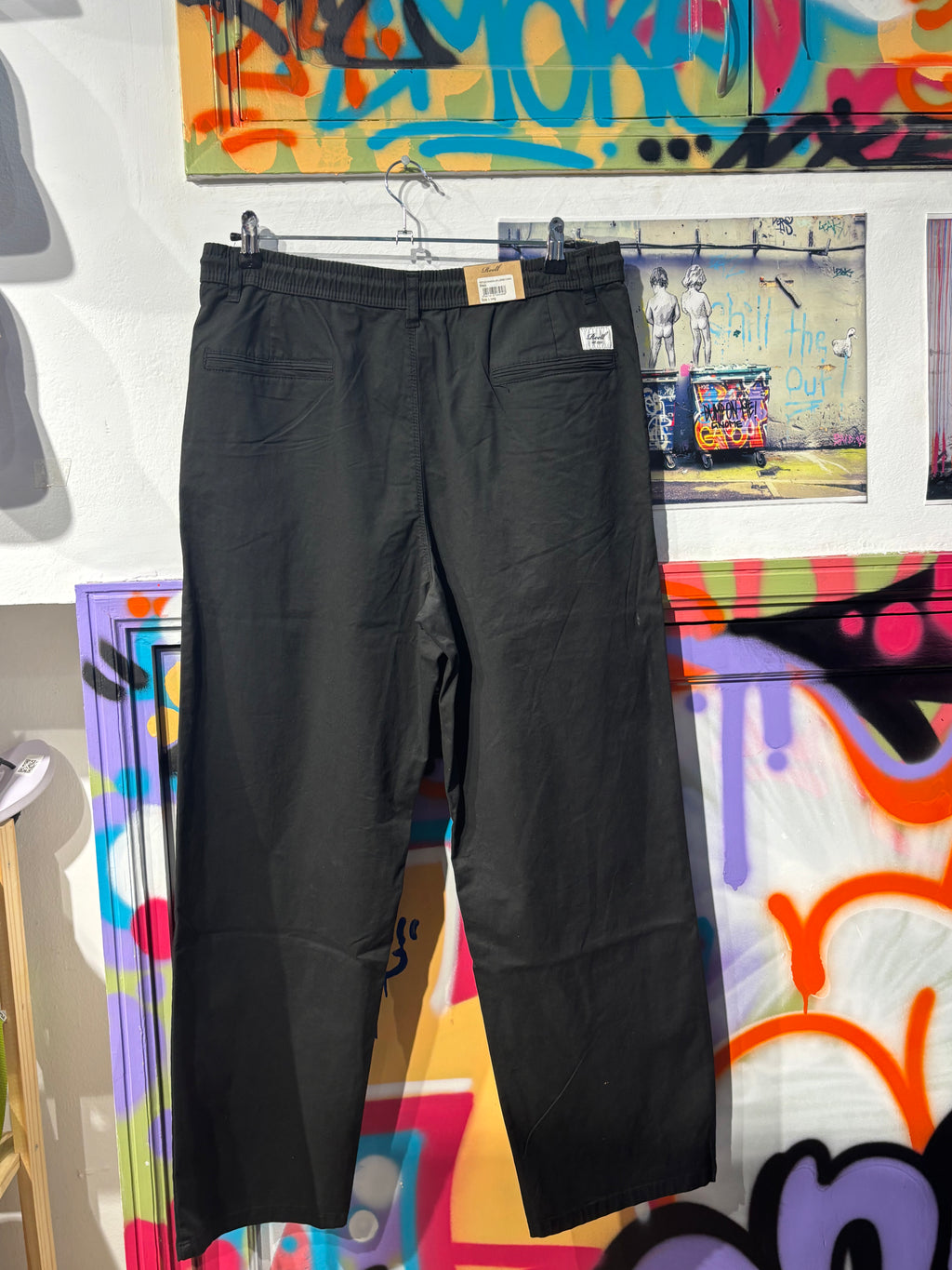 Pantalón Negro Ancho