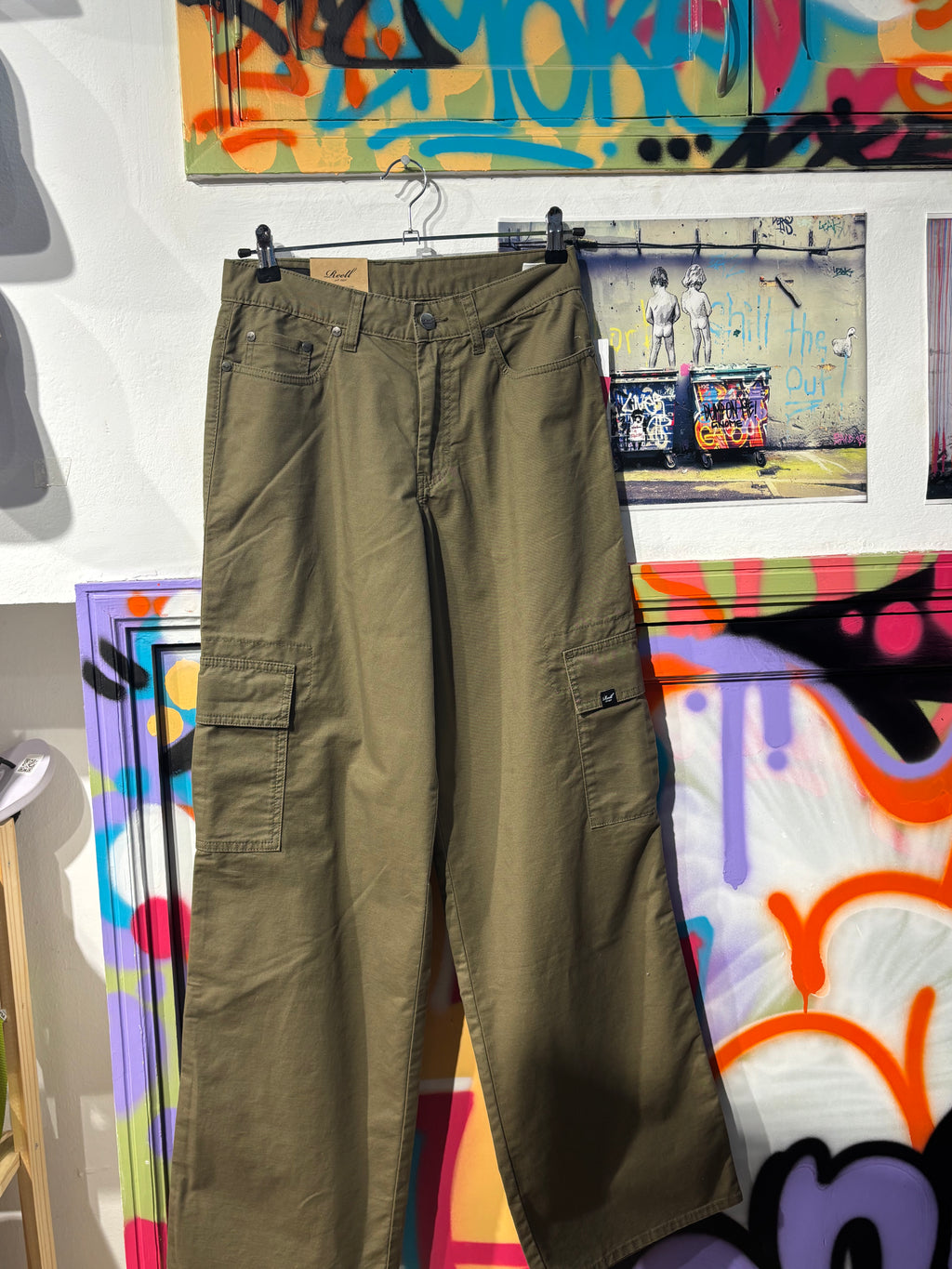 Pantalón Cargo Verde