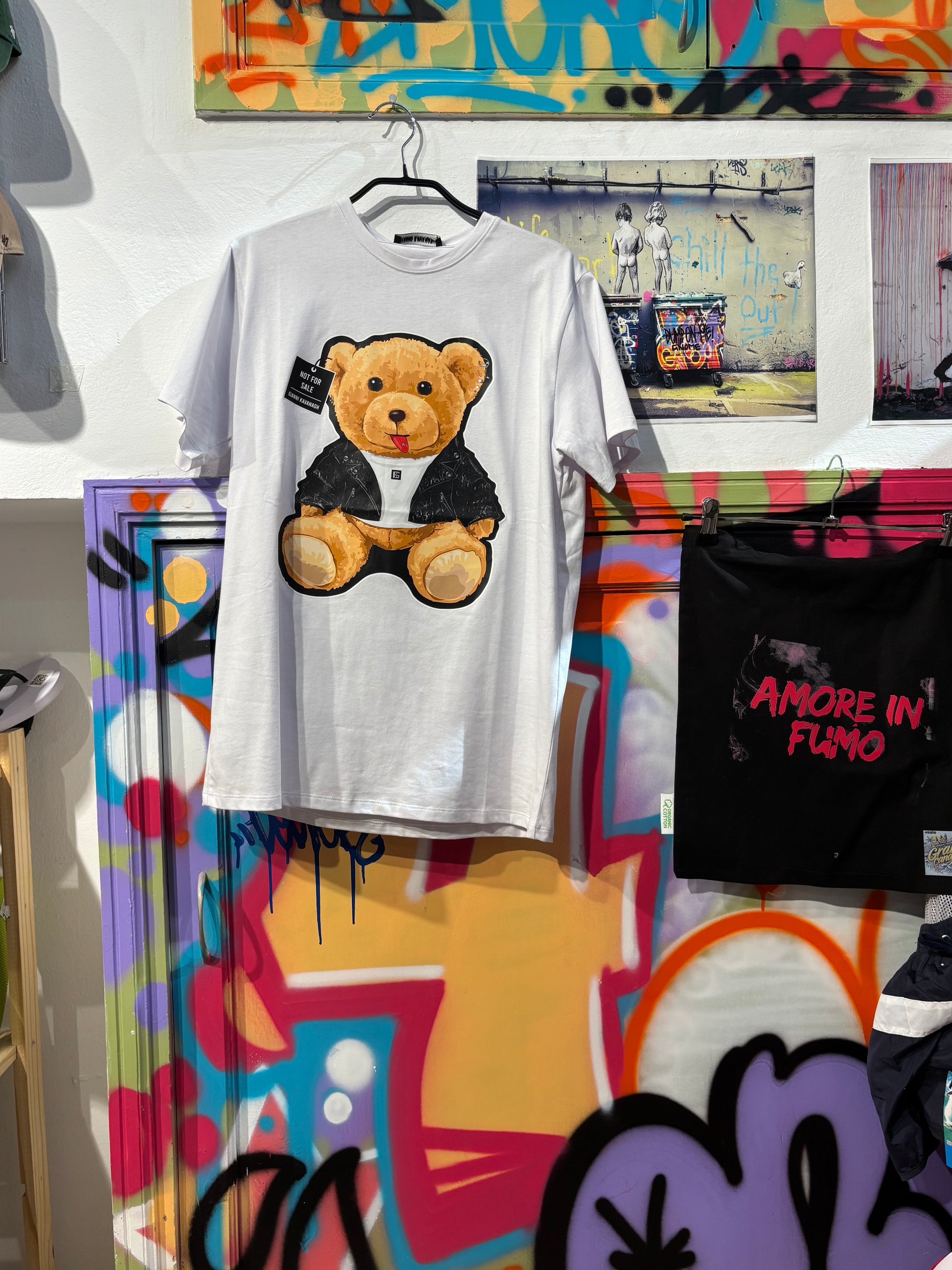 Camiseta Drip Blanca