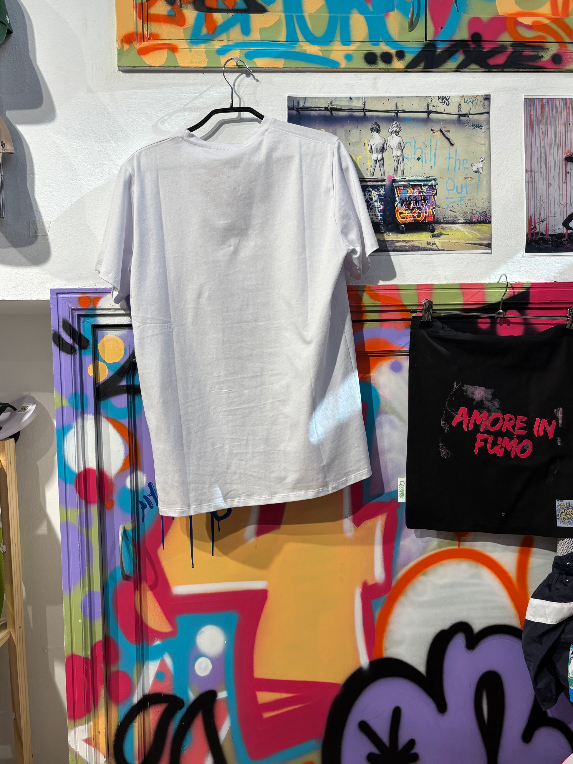 Camiseta Drip Blanca