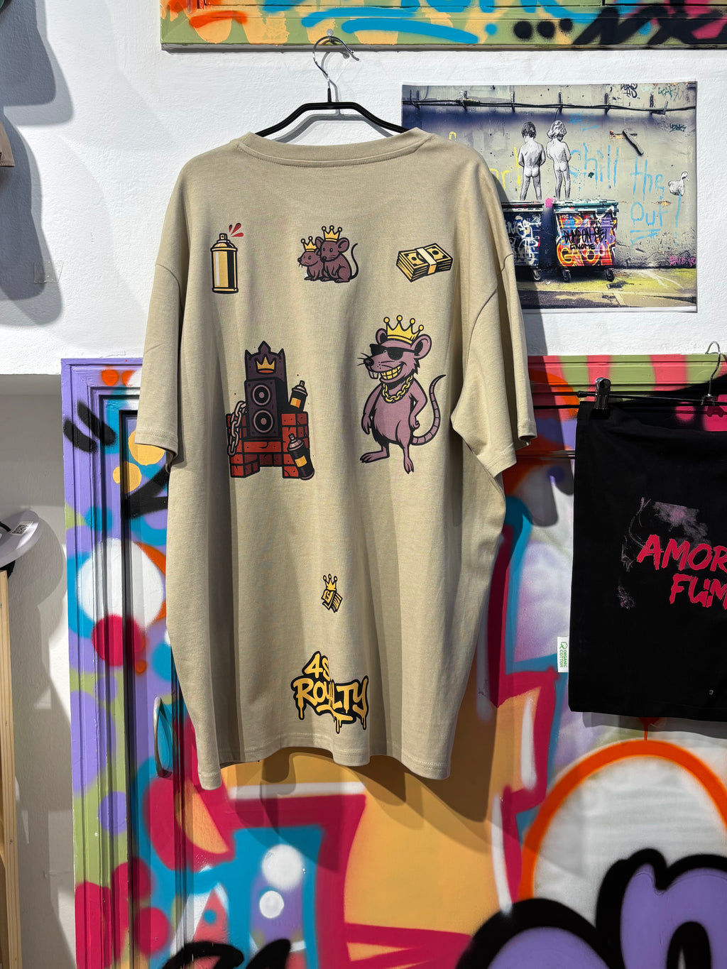 Camiseta Beige Oscuro 4S