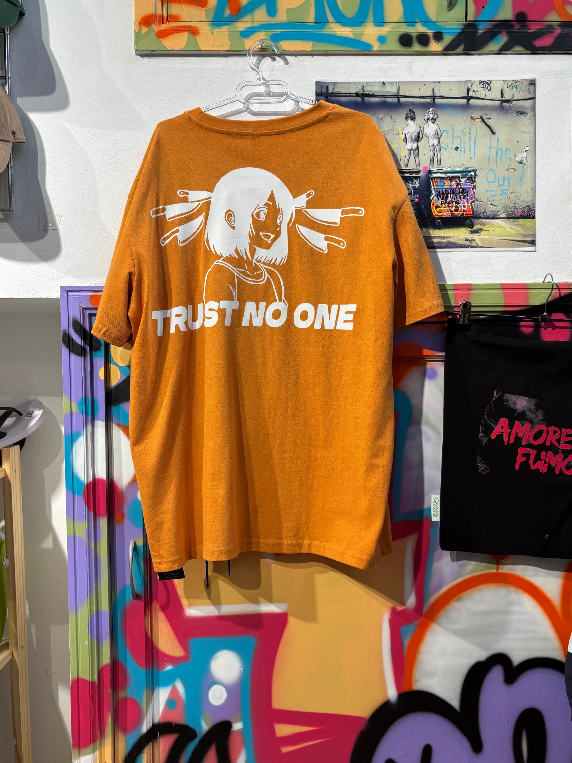 Camiseta Oversize Naranja 4S