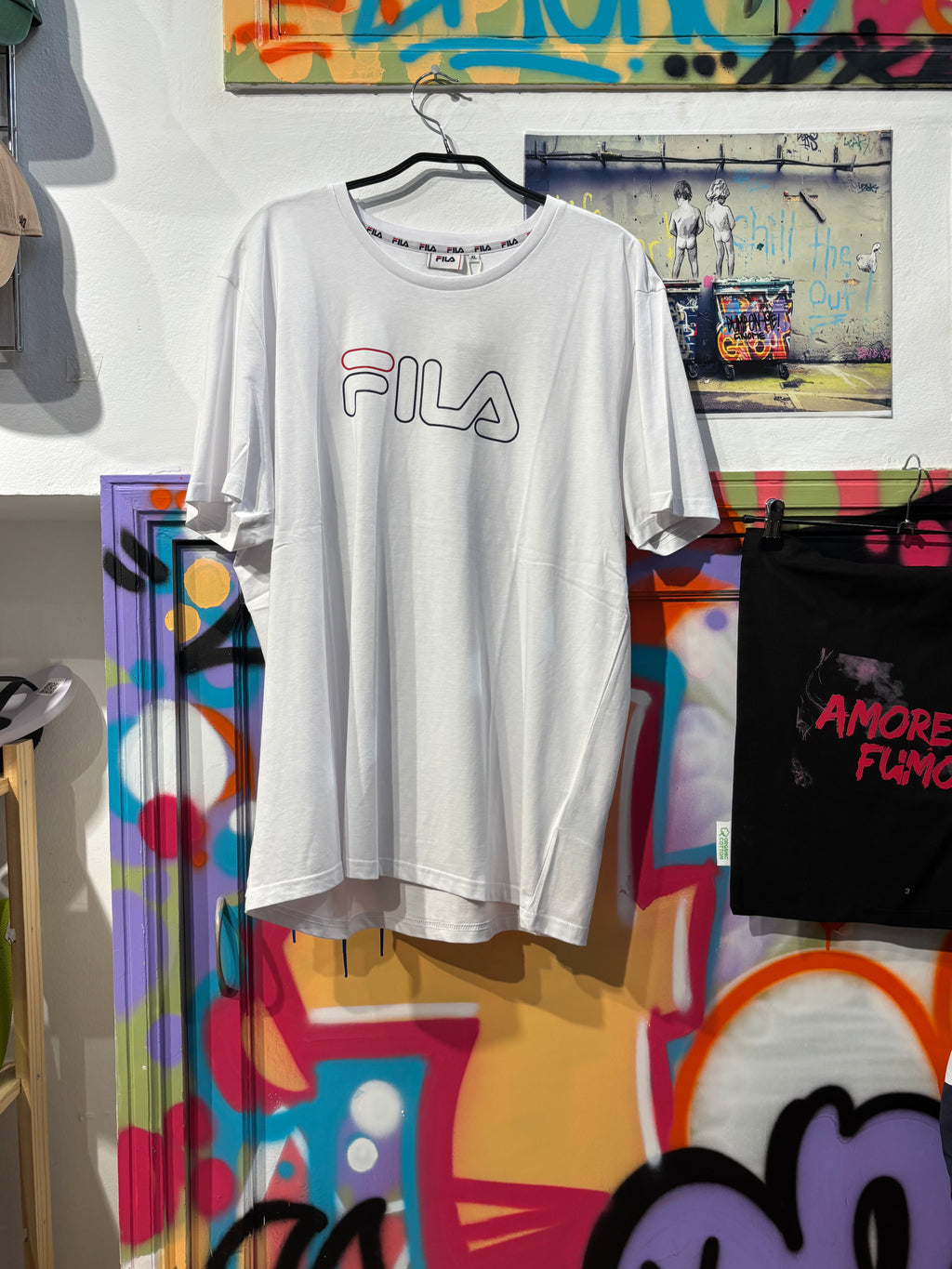 Camiseta Blanca Fila
