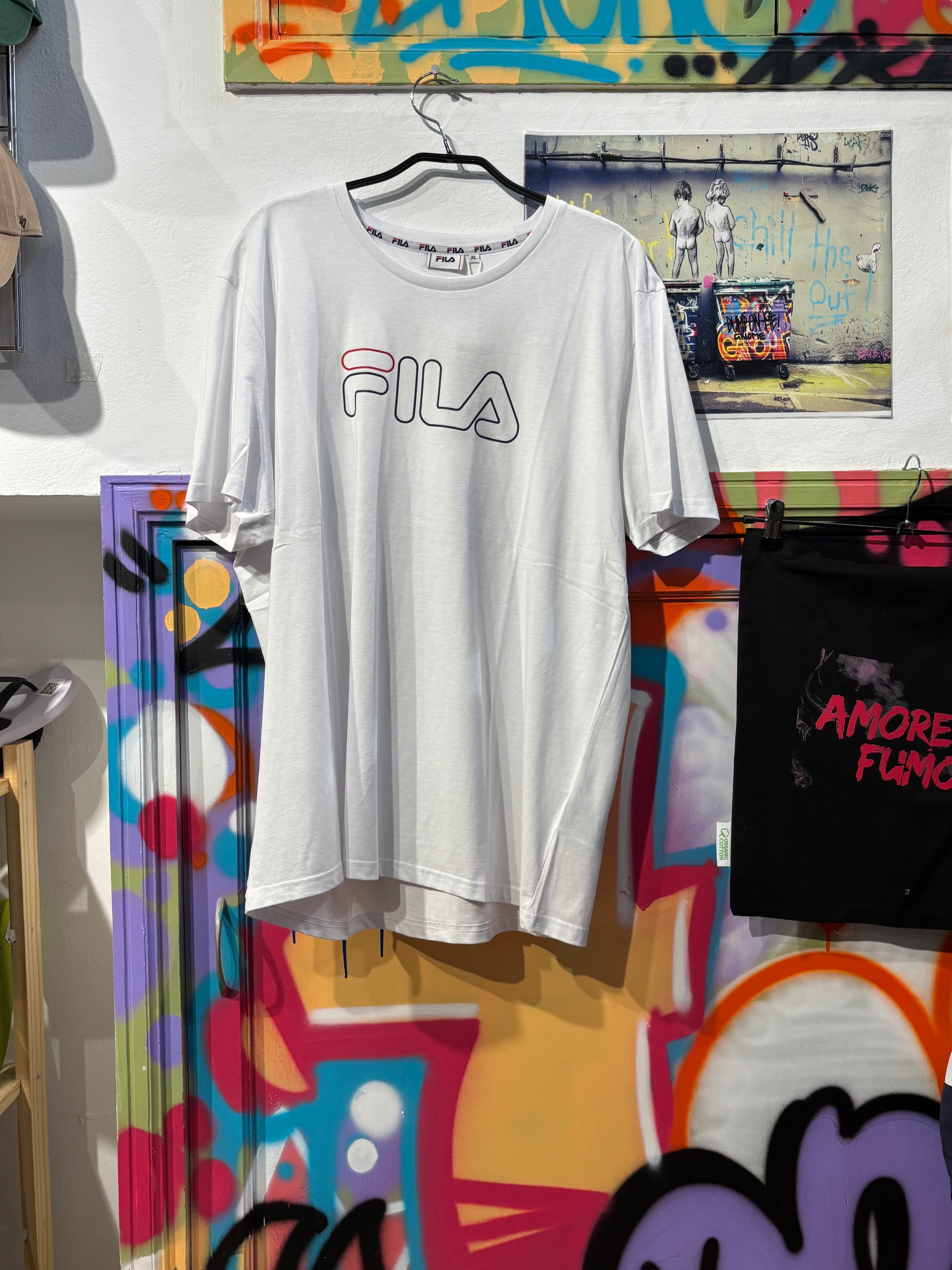 Camiseta Blanca Fila