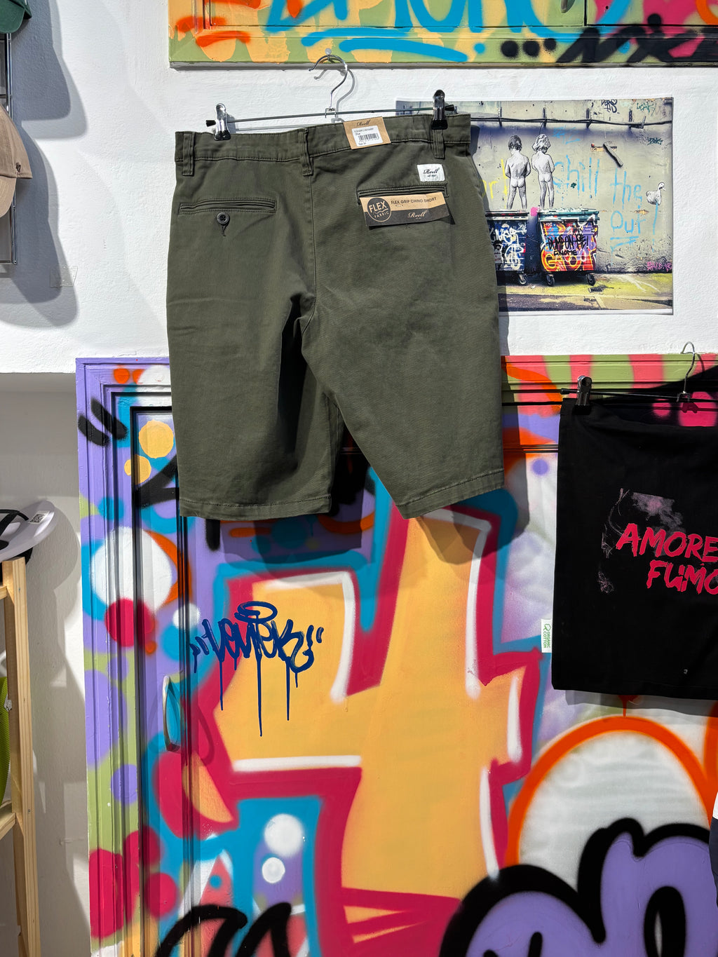 Pantalón Corto Verde Oscuro