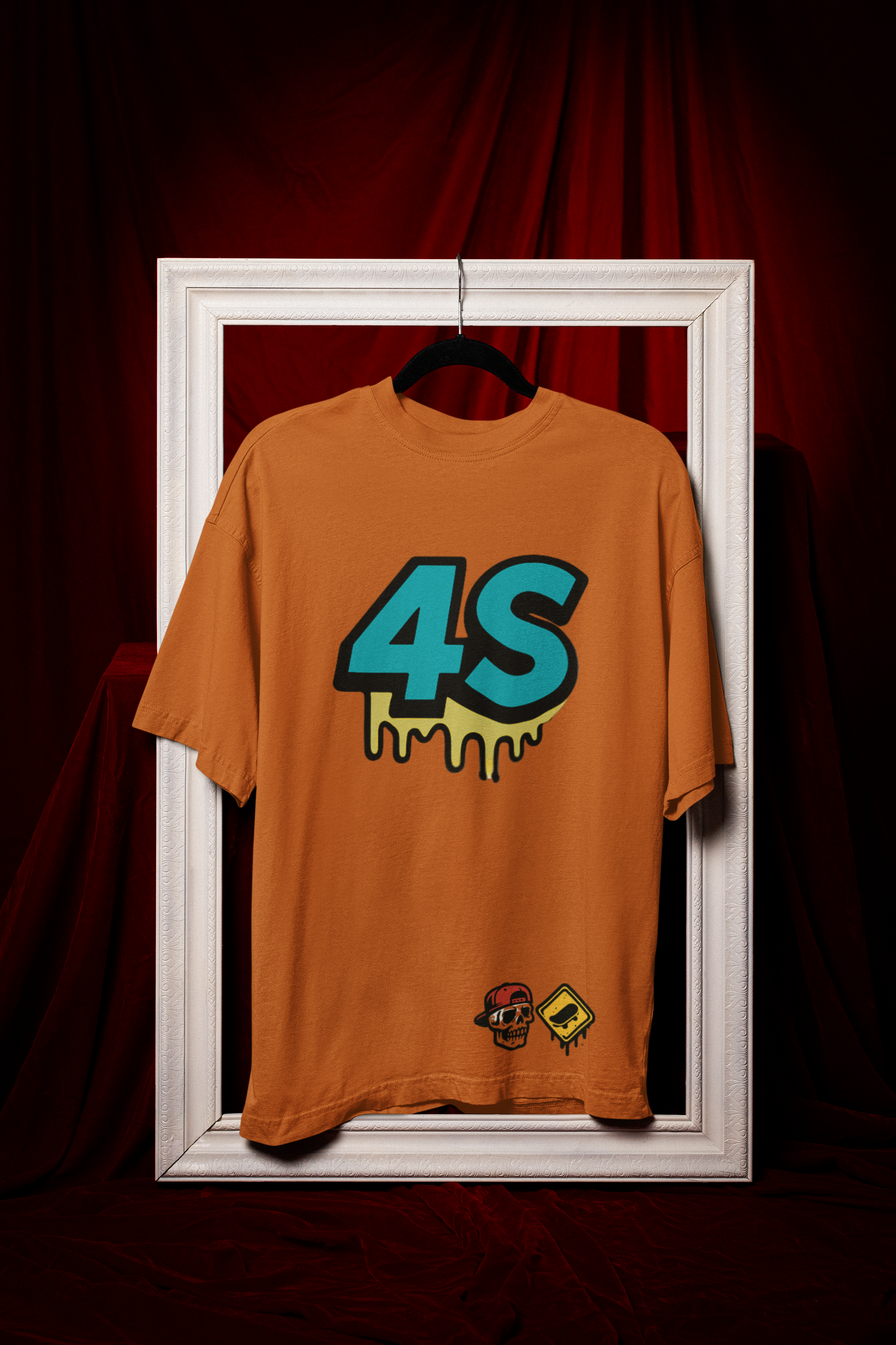 Camiseta Oversize 4S Lagarto Toffee