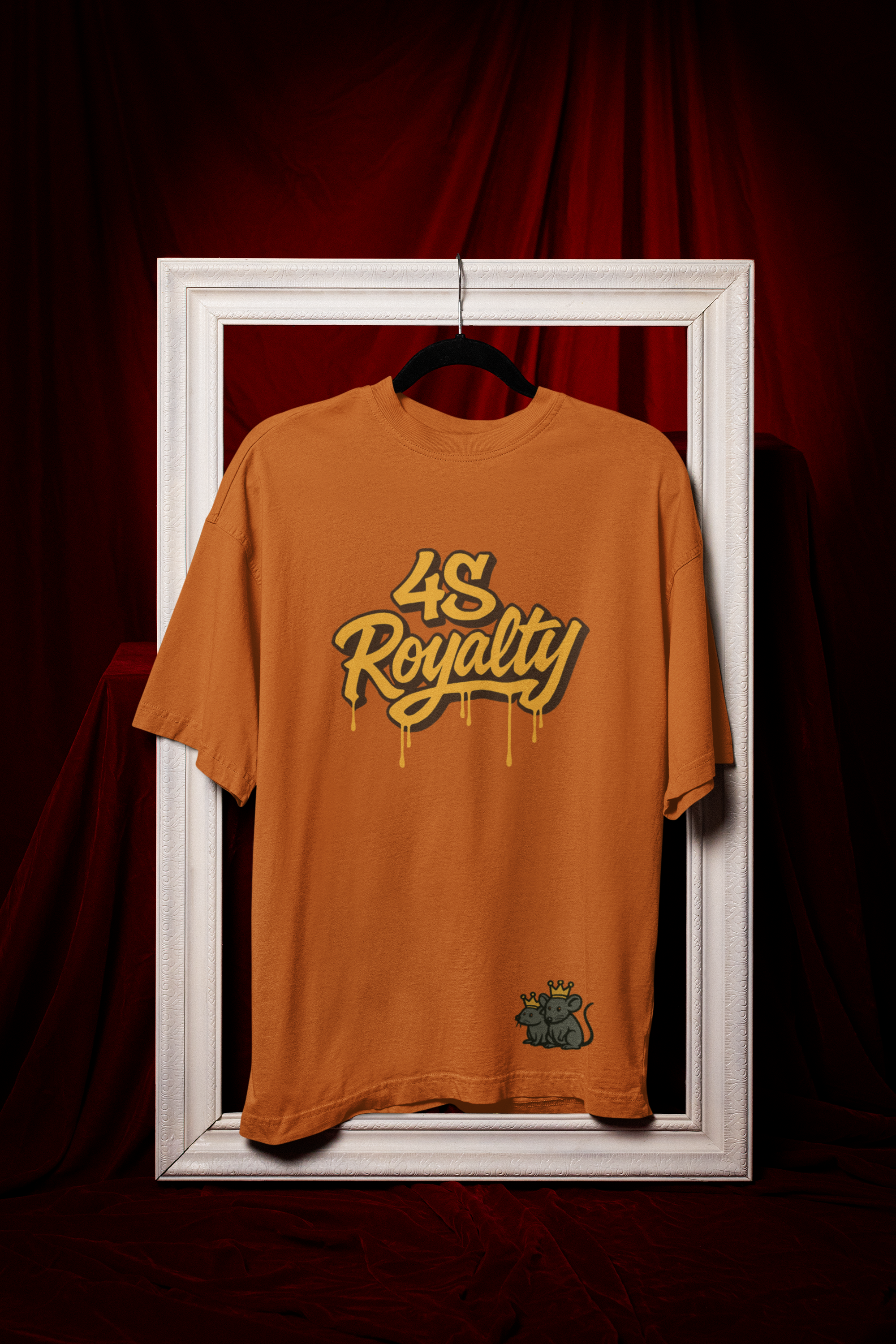 Camiseta Oversize 4S Rat Toffee